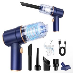 Handheld Car Vacuum Cleaner, 9000Pa Vacuum Cleaner and Air Duster
